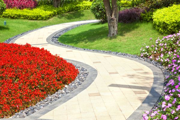 Garden Walkway Installation in Los Gatos