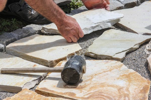 Cost of Stone Sidewalk Installation in Los Gatos