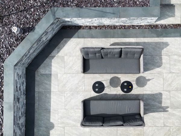 Porcelain Patio Installation in Los Gatos